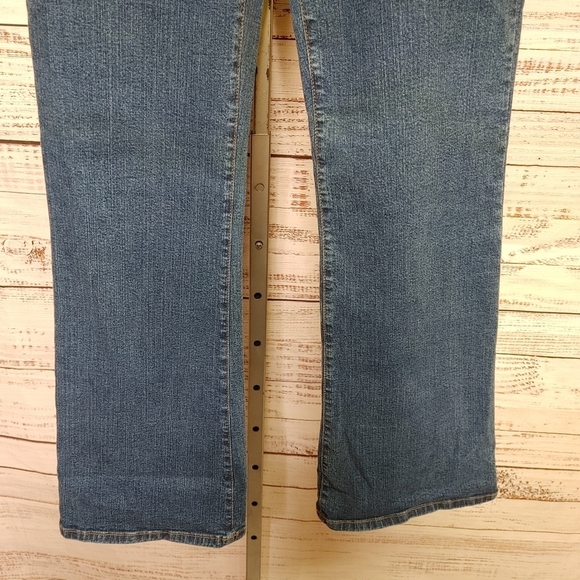 Nydj Tummy Tuck Bootcut Jeans 8p - Picture 5 of 14
